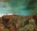Estudio de la crucifixión del Calvario 1869 Ilya Repin